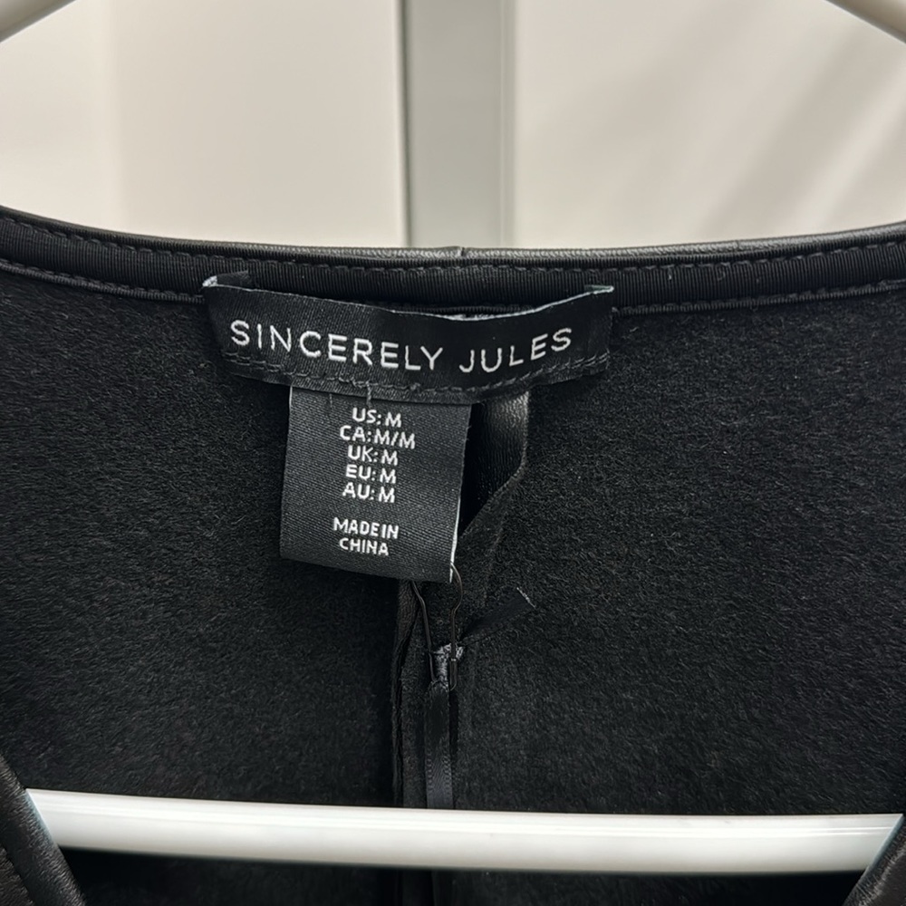 NWT leather bodysuit - Picture 2 of 5